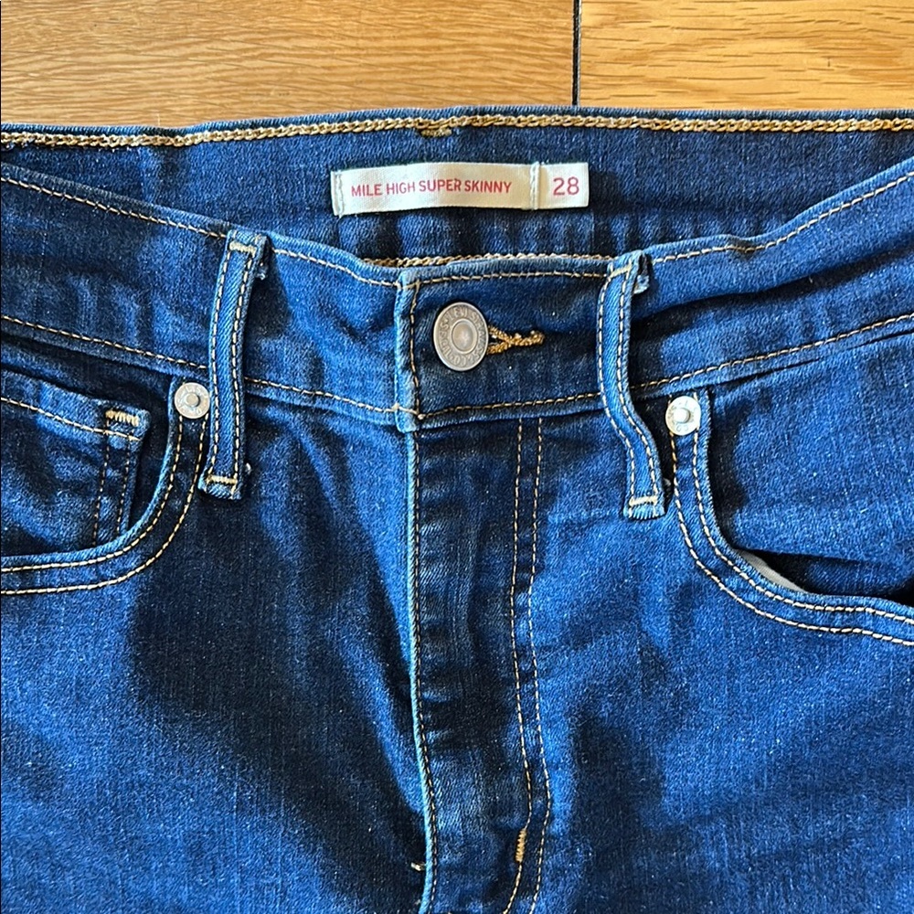 Levi's Mile High Super Skinny Jeans